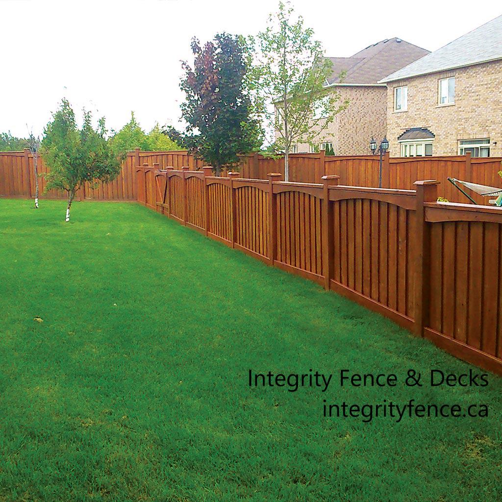 Flat Top with Reverse Scallop Stained